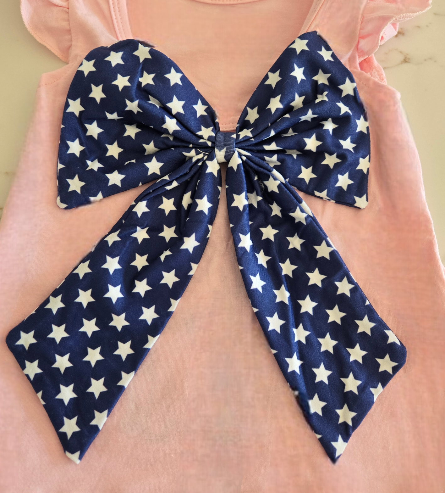 Girls Puppy Flag Short Set