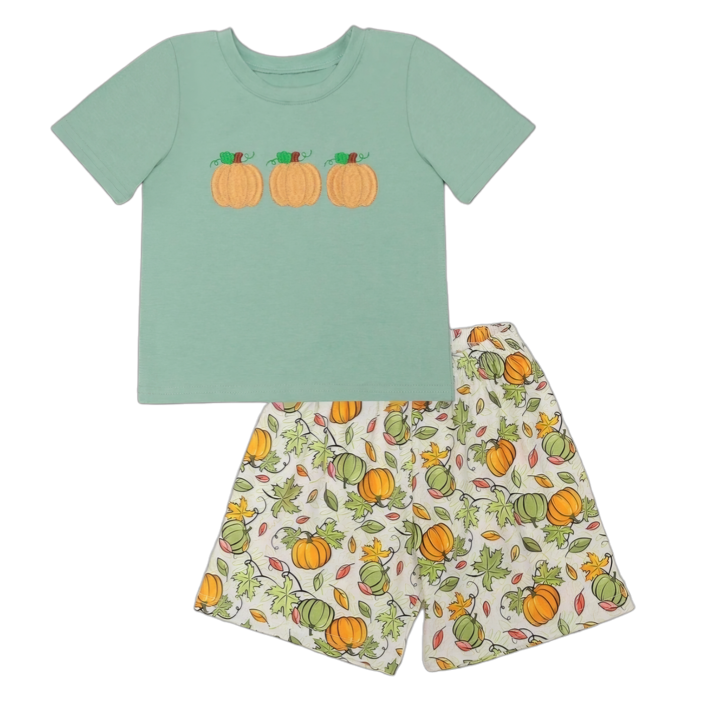 Pumpkin Short Set