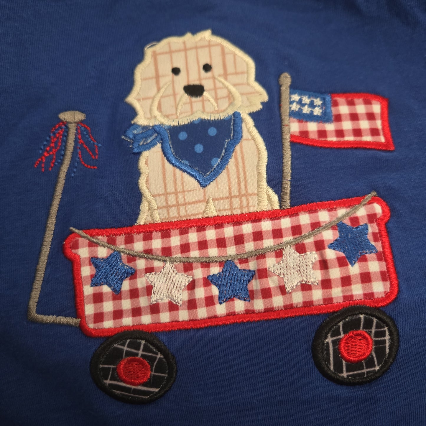 Wagon Puppy Boys Short Set