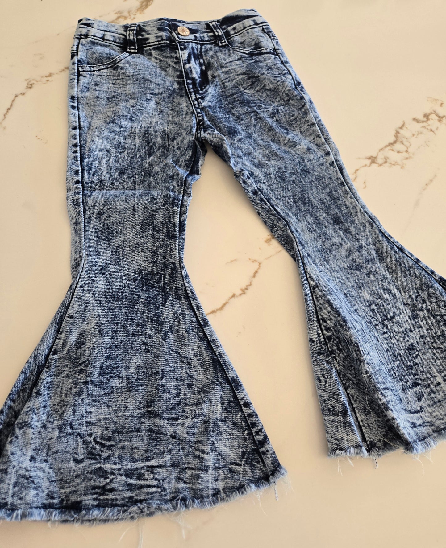 Dog Flared Jean Set