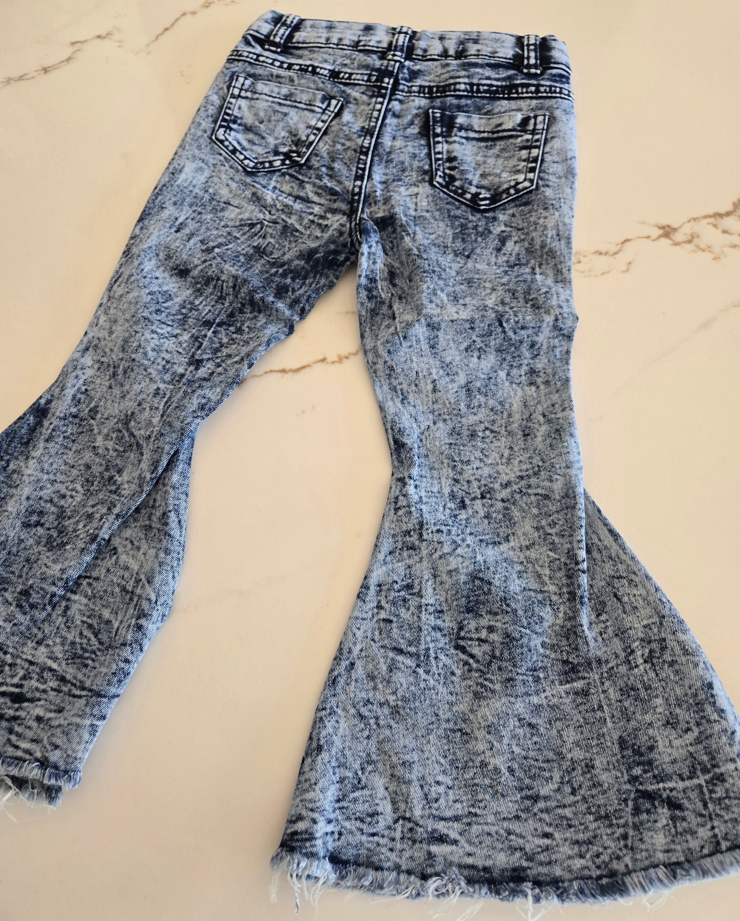 Dog Flared Jean Set