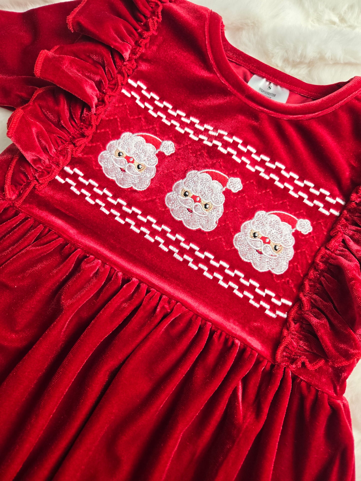 Velvet Santa Dress