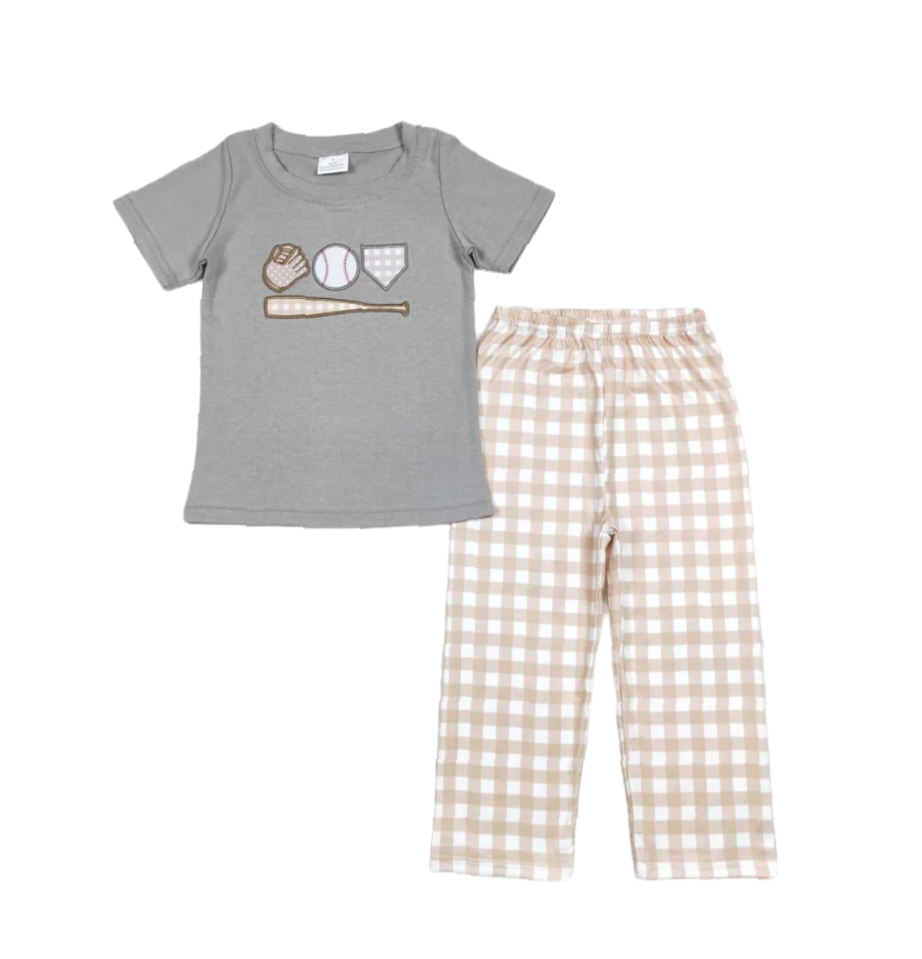 Baseball Pant Set