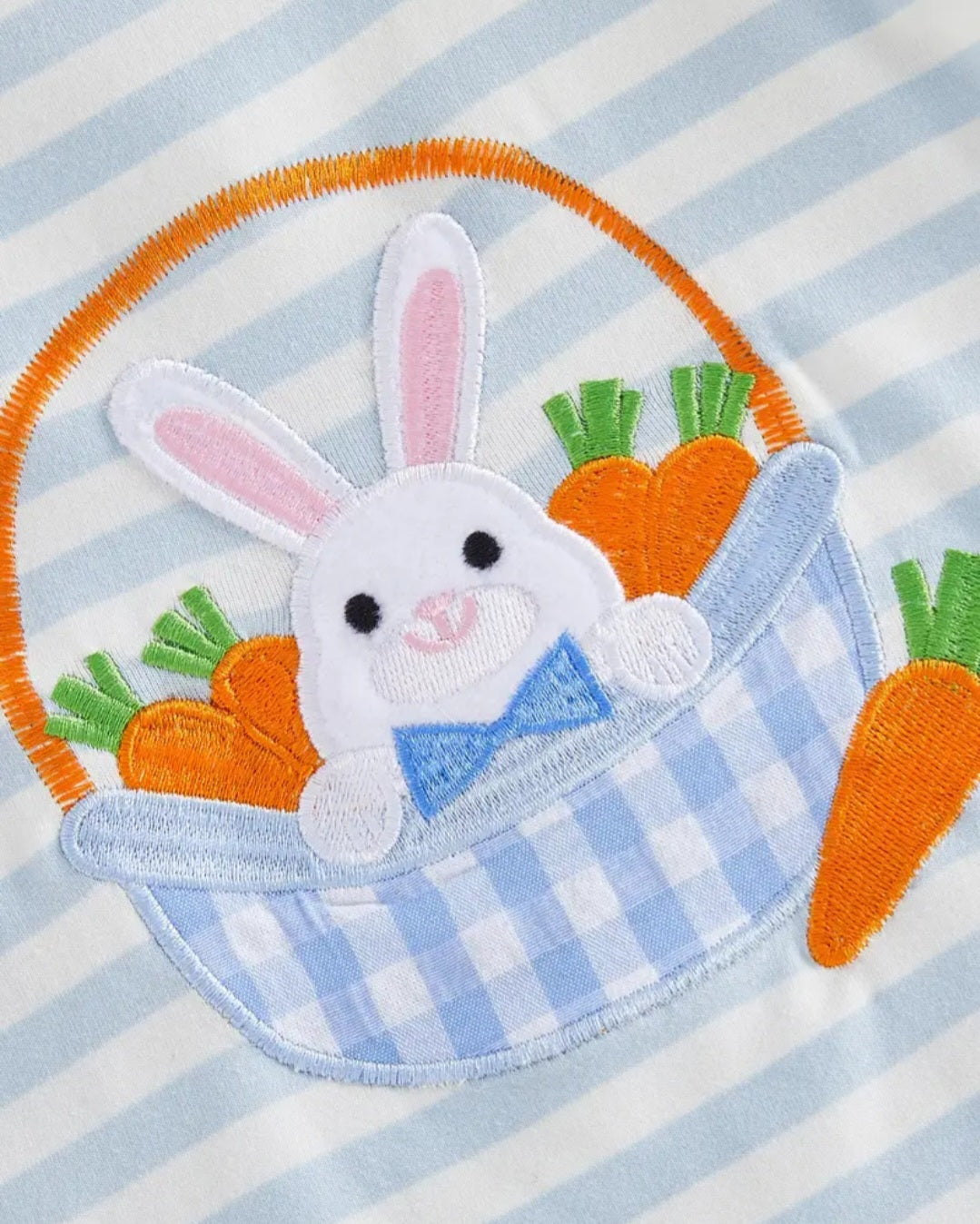 Gingham Bunny Romper